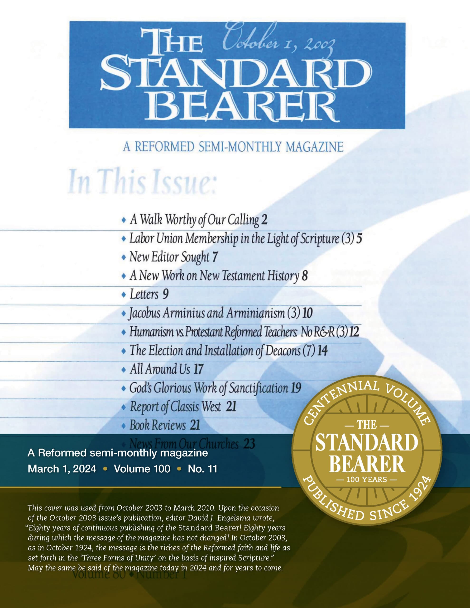 Volume 100, Issue 11
