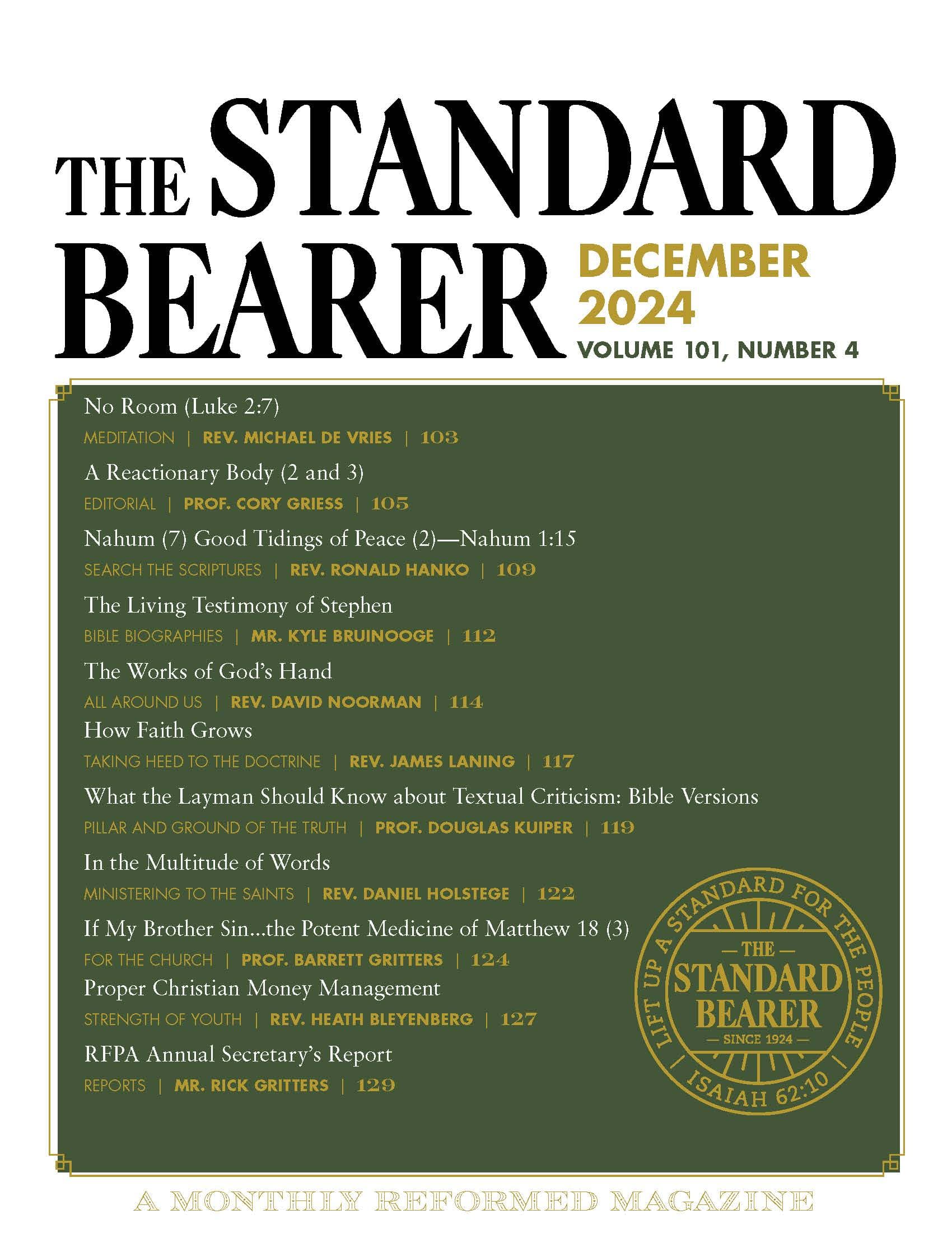 Volume 101, Issue 04