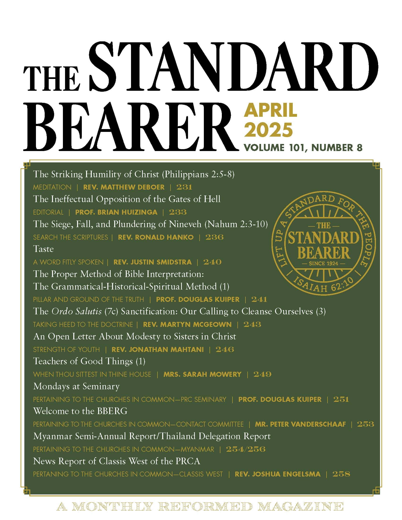 Volume 101, Issue 08
